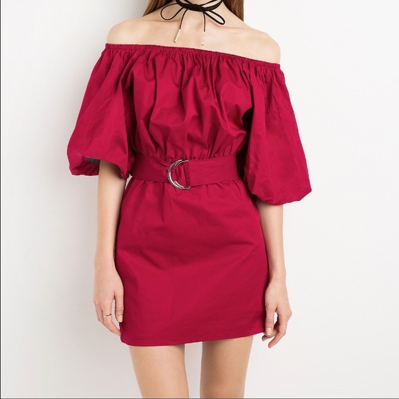 Puff Sleeve Dress S NEW!!!