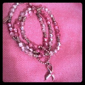 Breast Cancer Awareness Bracelet