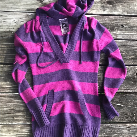 Pink and purple sweater clearance