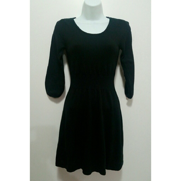 H&M black sweater dress