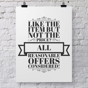 🎉Make me an offer! 🎉