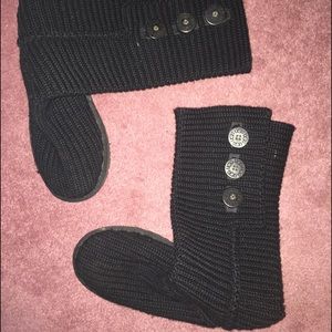 Black Uggs! (Barely worn)