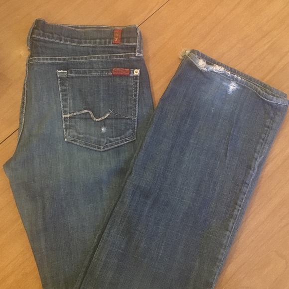 7 for all mankind bootcut jeans