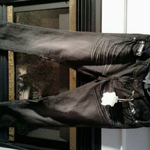 Black Request straight leg jeans
