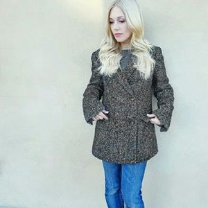 Talbots Wool Double Breasted Peacoat