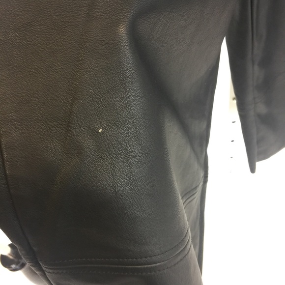 Faux Leather Culottes - Picture 2 of 4