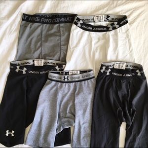 Men's Under Armour / Nike Spandex LOT