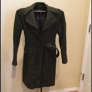 Kenneth Cole Reaction Green Belted Jacket