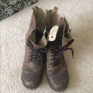 Freebird by Steven Combat Boots.