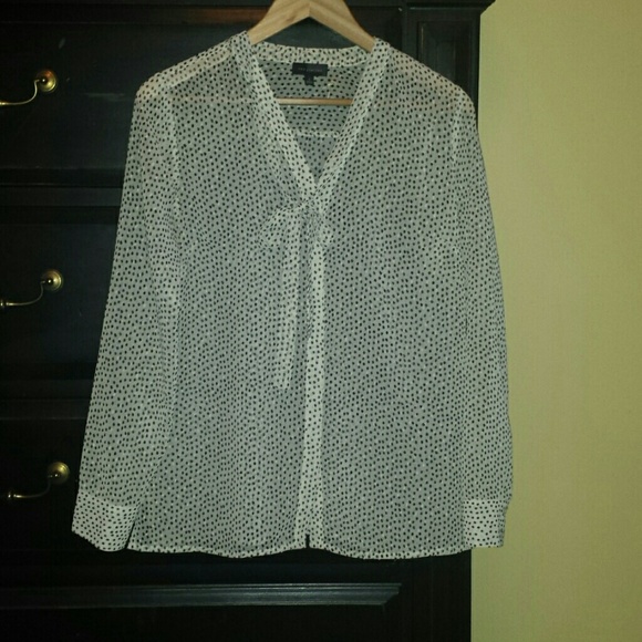 The Limited Tops - Women's sheer blouse.