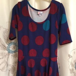 LuLaRoe Nicole Dress Large