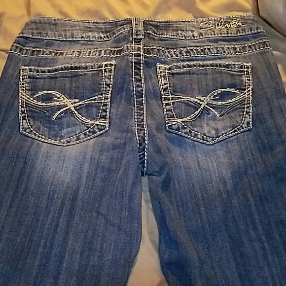 Silver Aiko Capris size 28