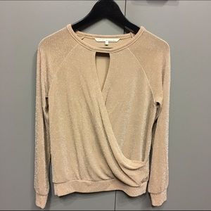 Long Sleeved Sparkly Top