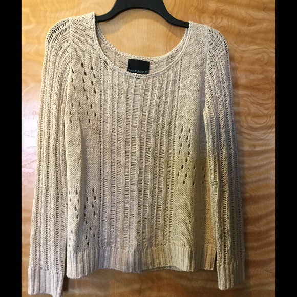 Women's loose knit sweater