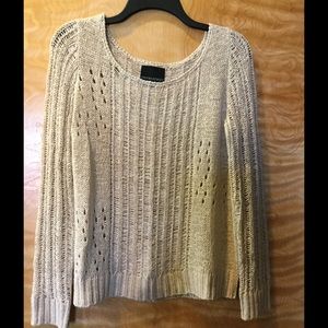 Women's loose knit sweater
