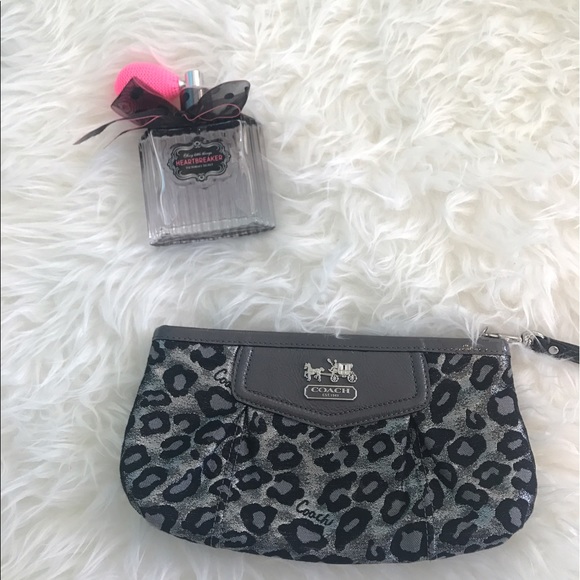Coach Handbags - Coach Animal Print Wristlet