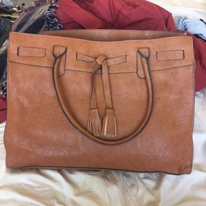 Brown leather purse 💕