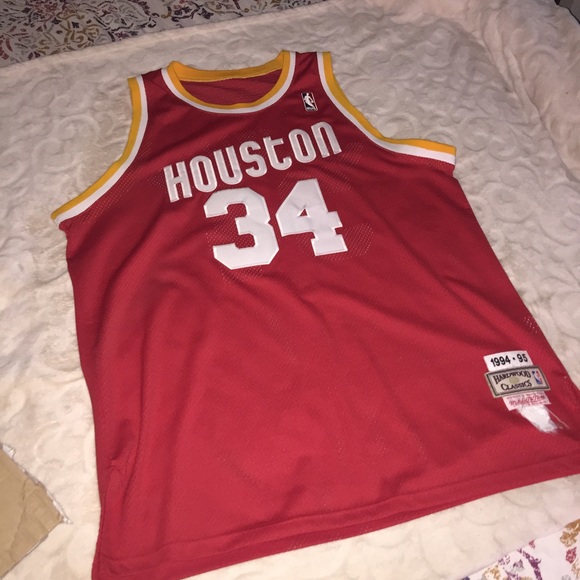 Houston rockets authentic Mitchell&ness jersey