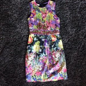 Cheongsam silk dress