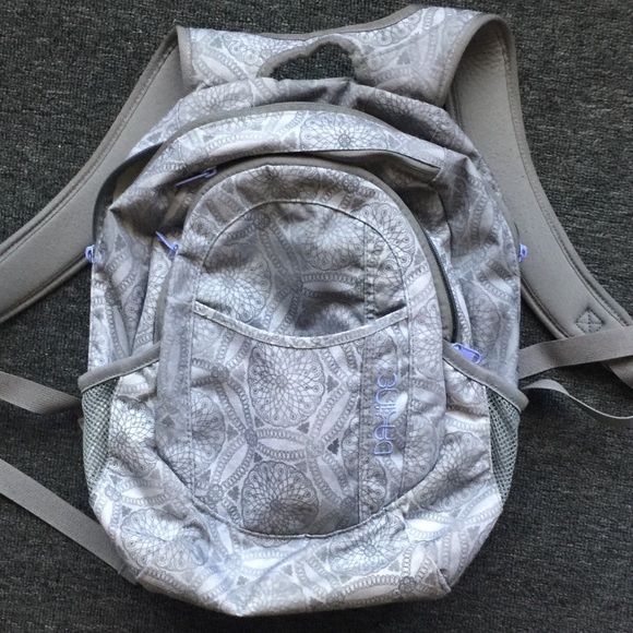 Cute Grey/Purple Boho design Dakine backpack
