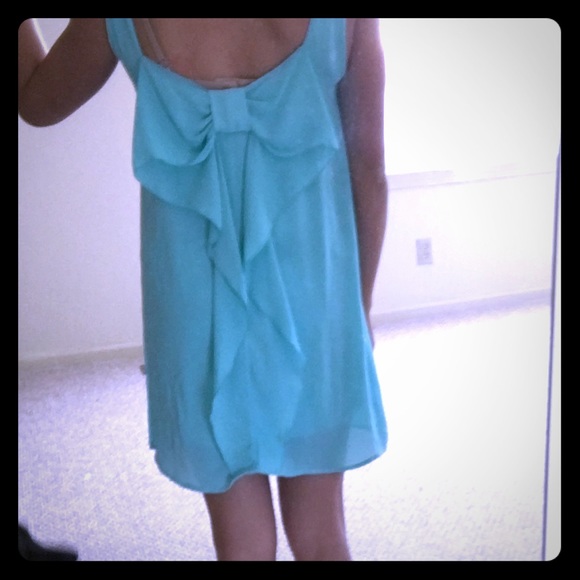 Bow Back Dress