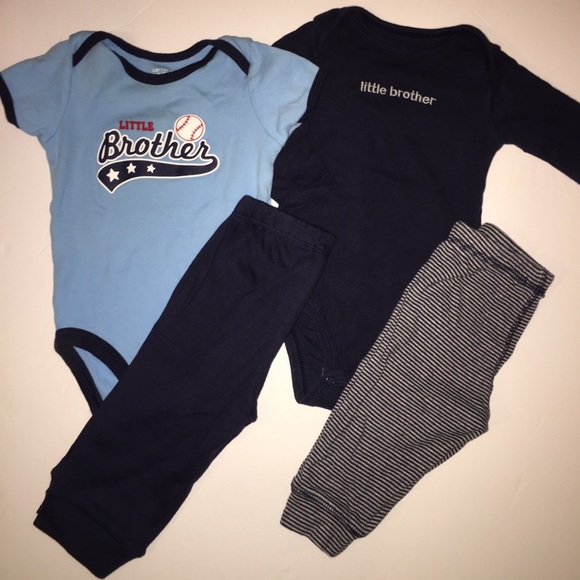 Carter's Other - Bundle of Little Brother Carters Outfits 6 months