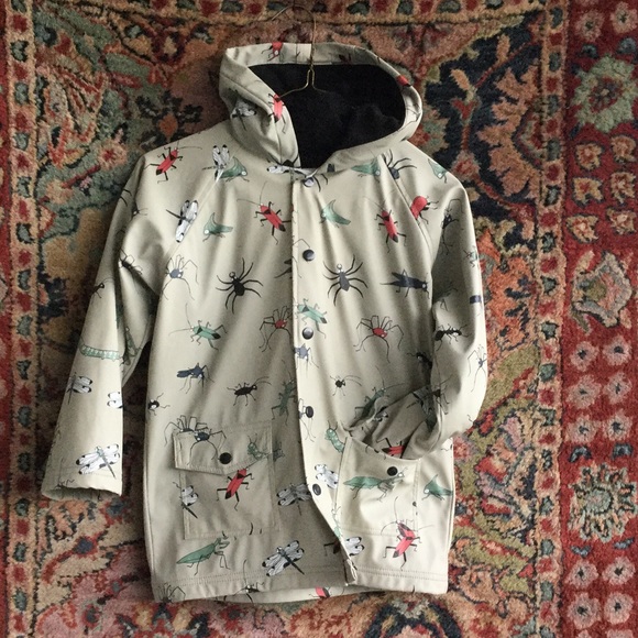 Hatley Bug Print Raincoat - Girls
