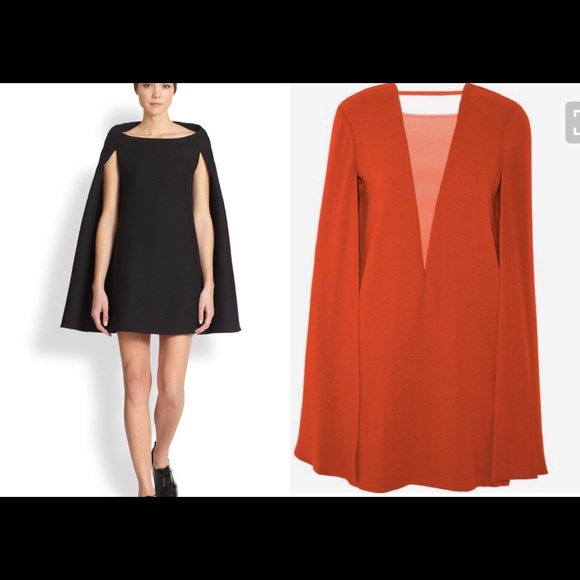 On sale🎉Cape V-Mesh Dress