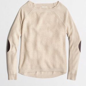 J. Crew elbow patch sweater