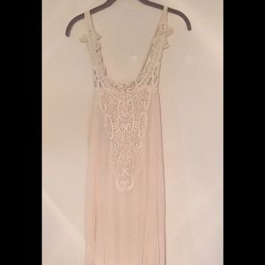 Sale! Creme boho dress