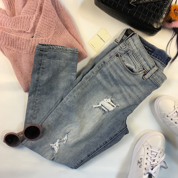 Lucky distressed super soft Brooke ankle skinny - Picture 4 of 4