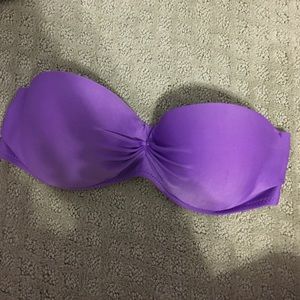 Purple bikini top
