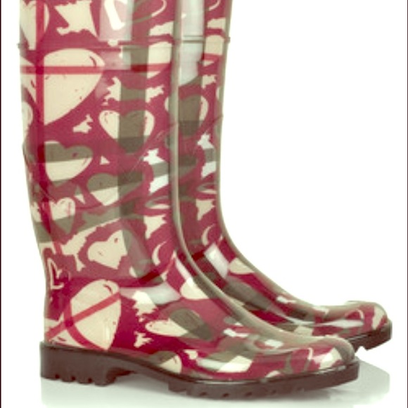 RARE AUTHENTIC Burberry Rain boots