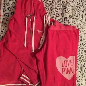 Victoria Secret PINK sweat outfit