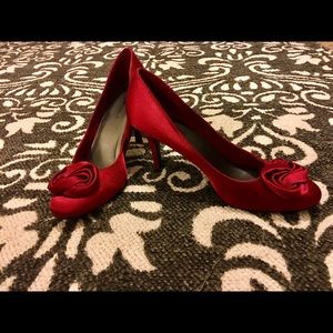 Fioni Night 👠 Rose Red Heels
