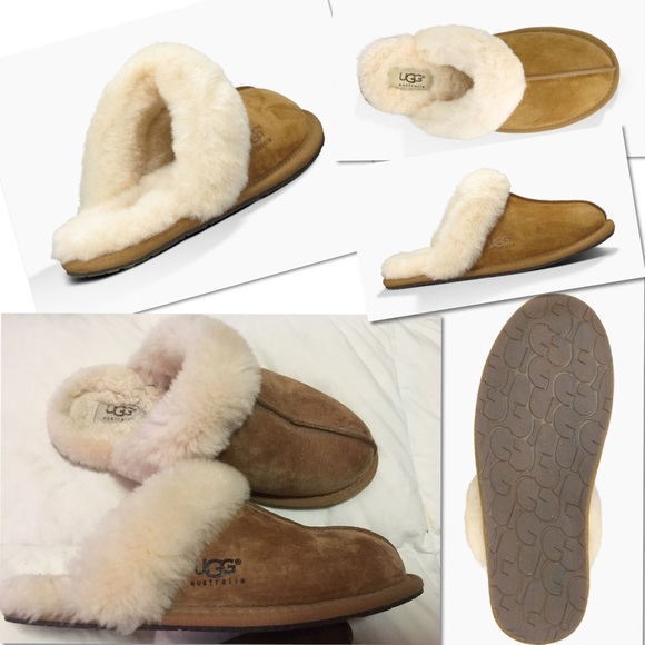 UGG Shoes - UGG AUSTRALIA SCUFFETTE CHESNUT SHOES SLIPPERS 7