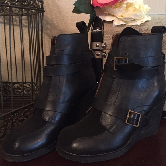 Chloe Wedge Bootie