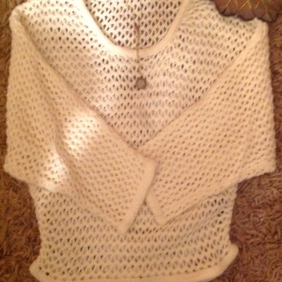Crocheted sweater