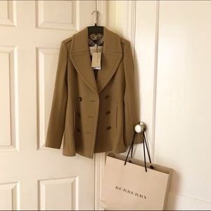 🚫SOLD🚫 Burberry Brit Dark Malt Wool Coat