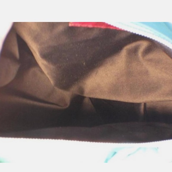 Valentino Teal Lambskin Shoulder Tote Handbag - Picture 3 of 4