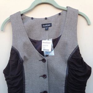 Brand-new, never-worn dapper side shirted vest.