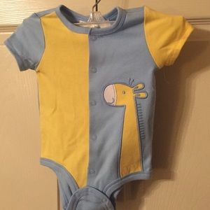 6-9 months baby 1PC giraffe romper 1st Impressions