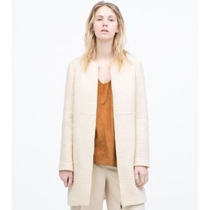 🎉FINAL PRICE DROP 😆🎉 Zara Crew Neck Mohair Coat