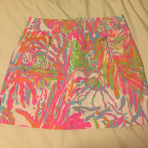 Lilly Pulitzer Scuba to Cuba skort size 4