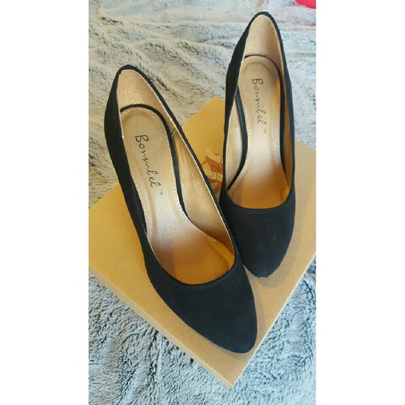 Suede Wedges