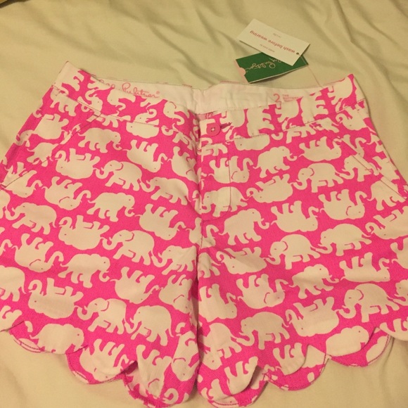 Lilly Pulitzer Tusk In Sun pink buttercup shorts