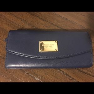 Michael Kors Navy Wallet