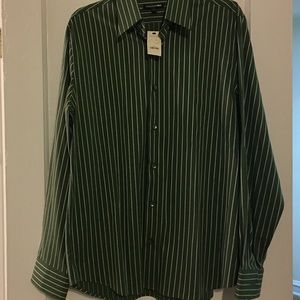 Men's long sleeve button down.