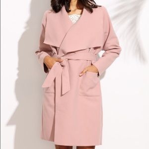 Pink Wrap Coat