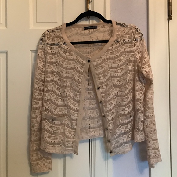Light Tan Lace Shirt